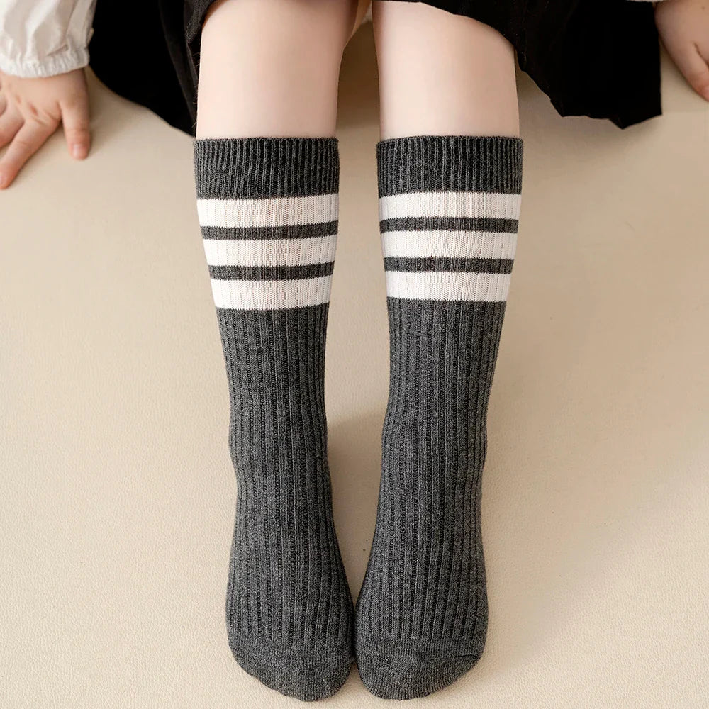 Kids' Warm Cotton Socks