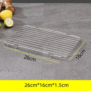 Stainless Steel Non-stick Cooling Rack Baking Tray Mesh Shelf