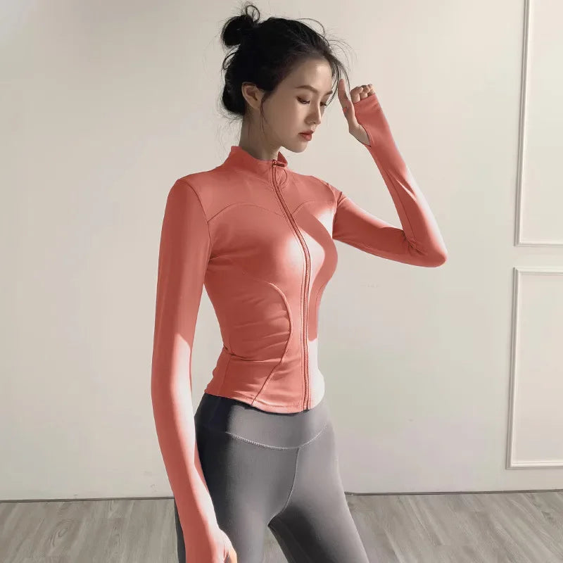 Women's Zip Up Fitness Jacket