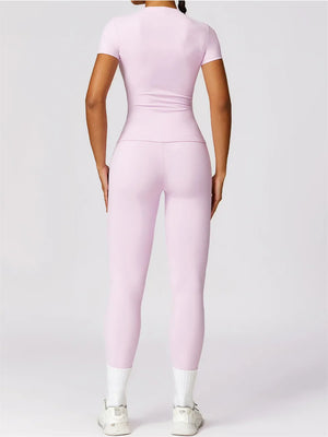 Sporty Two Piece Workout Set