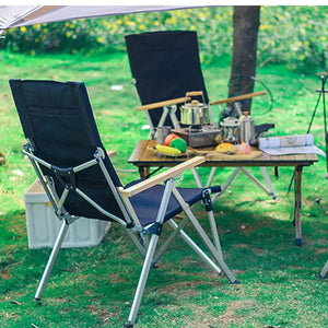 Lightweight Wooden Camping Chair for Outdoor Relaxation