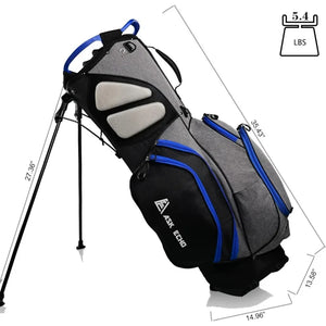 Spacious and Portable  14 Way Golf Stand Bag with 9 Pockets