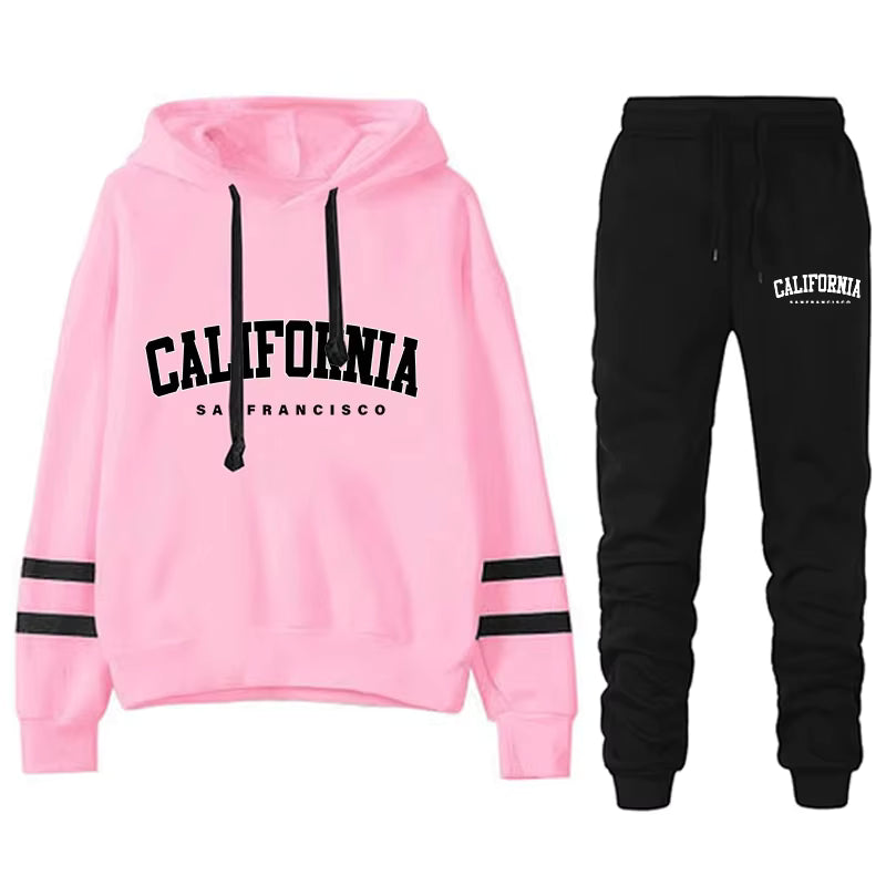 Women's Autumn Hoodie Set