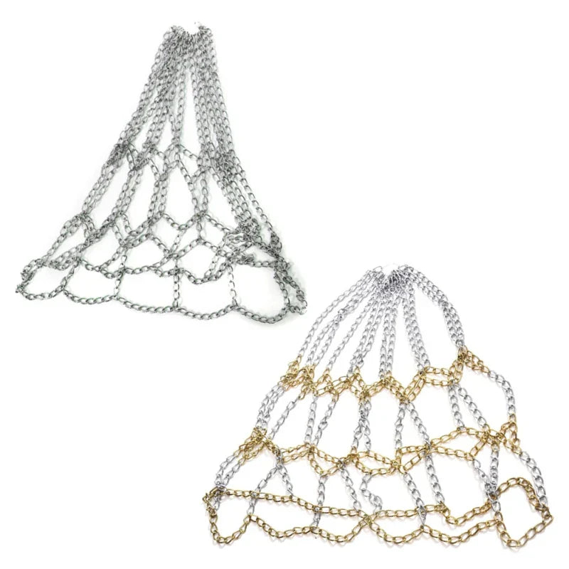 Heavy-Duty Basketball Target Net Outdoor Steel Chain