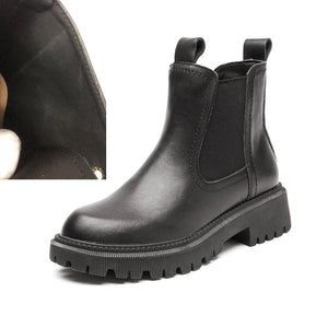 Crafted for Comfort: Genuine Leather Chelsea Boots