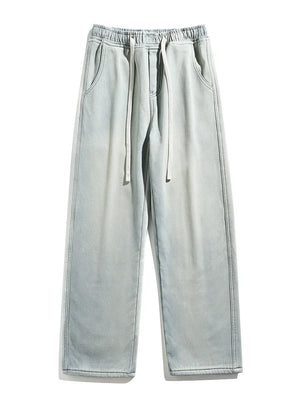 Cozy and Cool  Fleece Lined Denim Pants