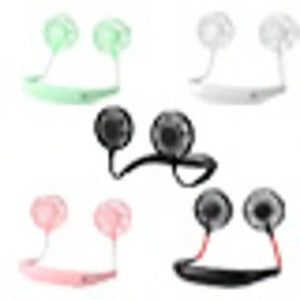 Portable Neck Fan, Wearable Hands-Free Personal Fan, Essential Cooling Fan For Summer Home, Office, Outdoor, Sports, Beach, Camping, Travel, Holiday Travel