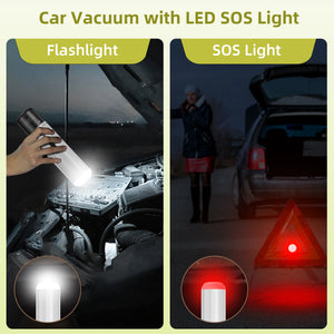 Chuboor Car Vacuum Cleaner 13000Pa Powerful Wireless Cleaner Strong Suction Handheld Car Cleaning Portable Home Appliance