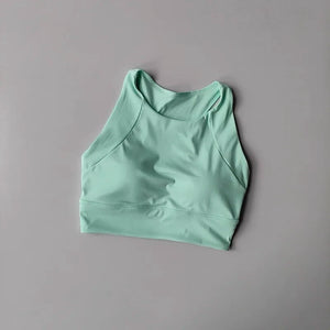 Women's Shock-Absorbing Sports Vest: High-Support Running Bra