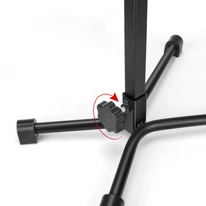Adjustable Folding Bike Repair Rack for Home Mechanics