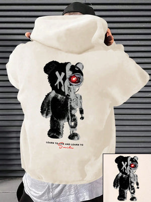 Unique Style  Creative Bear Hoodie