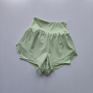 Women's 2 in 1 Yoga Shorts Quick Dry High Waist