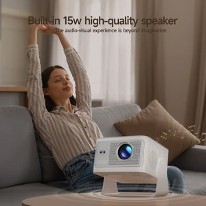 Magcubic HY350Max 900ANSI Android 14 Projector Auto Focus Projector Support 8K Native 1080P Wifi6 BT5.4 16G Allwinner H726 Portable Projector