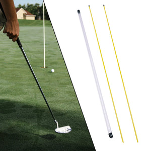 Essential Golf Training Tool Alignment Sticks & Storage Bag