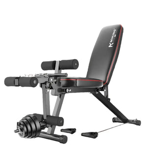 Adjustable Sit-Up and Weightlifting Bench