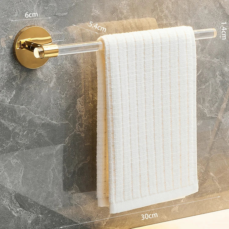 Towel Bar Roll Tissue Paper Holder
