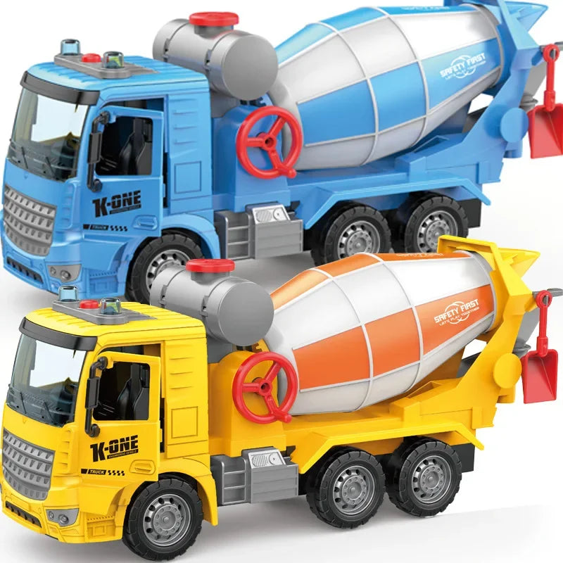 Large Scale Concrete Mixer Truck Toy for Kids
