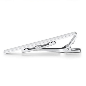 Simple Tie Clip Men Metal Copper Necktie Bar Clip Gold Silver Black 3 Bright Colors Best Gifts For Your Father Lover And Friends  Simple Classic Bar Clasp Practical Necktie Accessories Fashion Men Tie Clips Luxury Clothing Jewelry