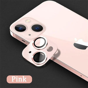 Camera Lens Metal Protector Glass For iPhone 14 Pro 13Pro 13 12 Pro Max Plus Full Cover Lens Protective Cap For iPhone 13 14Pro Tempered Glass Lens Film Metal Camera Screen Protection HD Clear Lens Protector