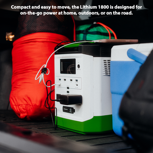 High Capacity Lithium 1800 Solar Generator