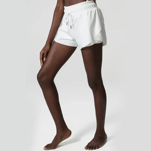 Loose Fit Running Shorts with Drawstring