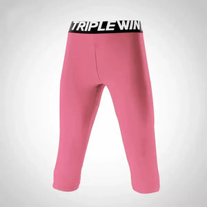 Kids Boy Girl Capri Running Tights Pants