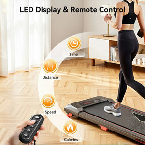 Bestgod Folding Treadmill 2.5HP Walking Pad with Remote Control