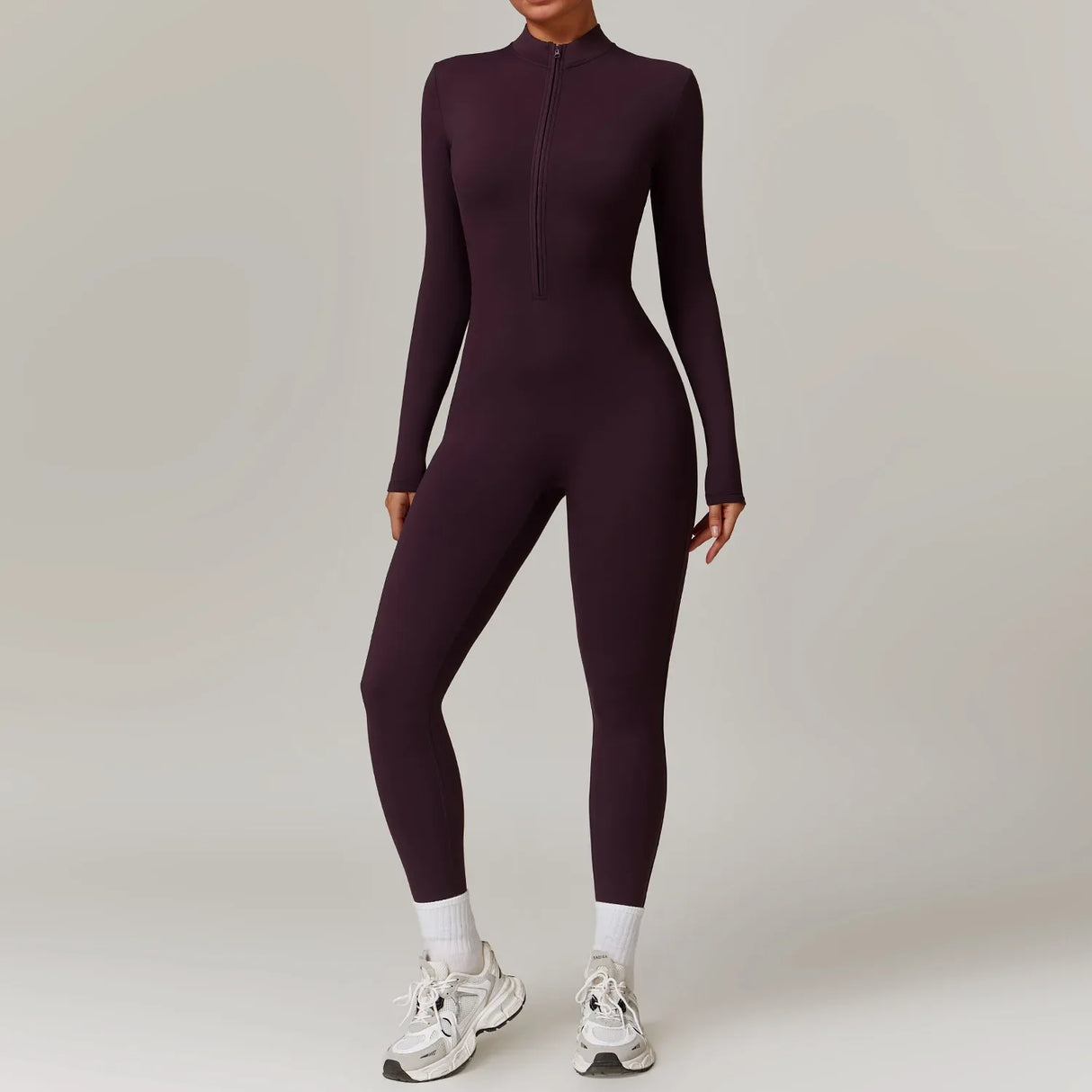Winter Workout Wear  Cozy Jumpsuit