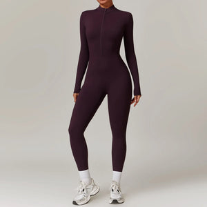 Winter Workout Wear  Cozy Jumpsuit