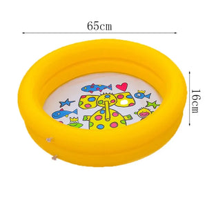 Cool Down and Play  Dinosaur Shaped Inflatable Pool for Kids
