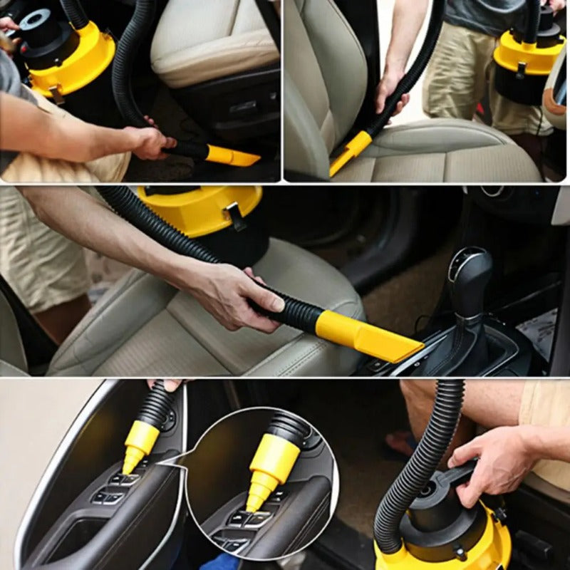 New 1pcs 12V High Power Car Vacuum Cleaner Dry and Wet Dual Use Car Vacuum Cleaner Portable Handheld Vacuum Cleaner