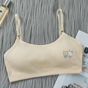 Comfortable Cotton Bras for Growing Girls