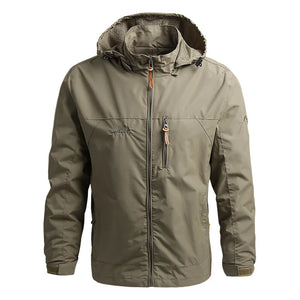 Versatile Outdoor Jacket  Military Style Windbreaker
