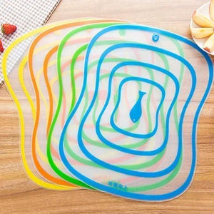 Non-Slip Antibacterial Plastic Cutting Board for Kitchen