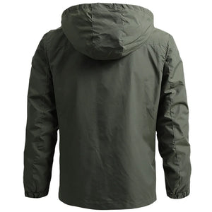 Versatile Outdoor Jacket  Military Style Windbreaker