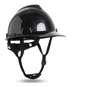 Lightweight Carbon Fiber Safety Helmet with Vents