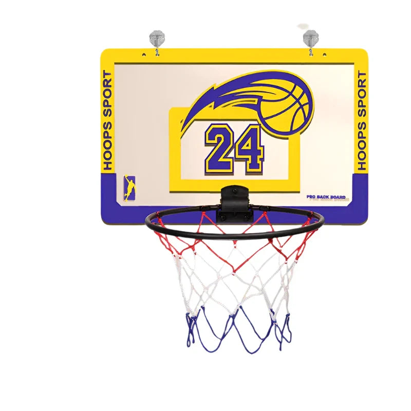 Punch Free Wall-Mounted Basketball Hoop