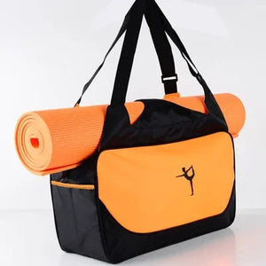 Waterproof Adjustable Gym Bag with Yoga Mat Carrier