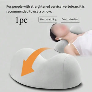 1pc Ergonomic Neck Pillow - Ergonomic Neck Support Pillow With Human Body Curve Design, Hand Wash
