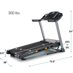 Home Gym Essential Advanced Treadmill with Incline and Bluetooth