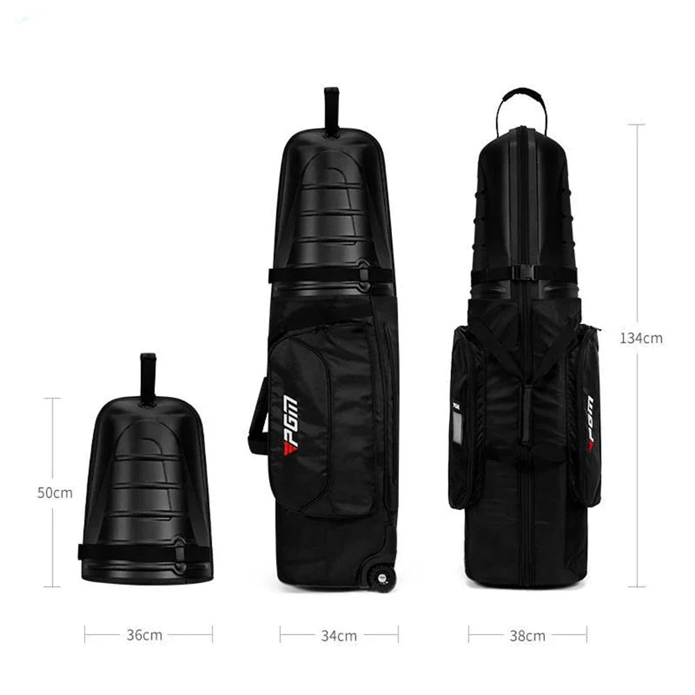Premium Golf Travel Bag  Roller  Hard Case  Anti-Collision
