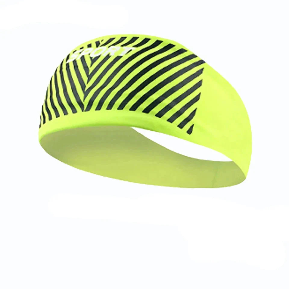 Moisture Wicking Headband for Cycling