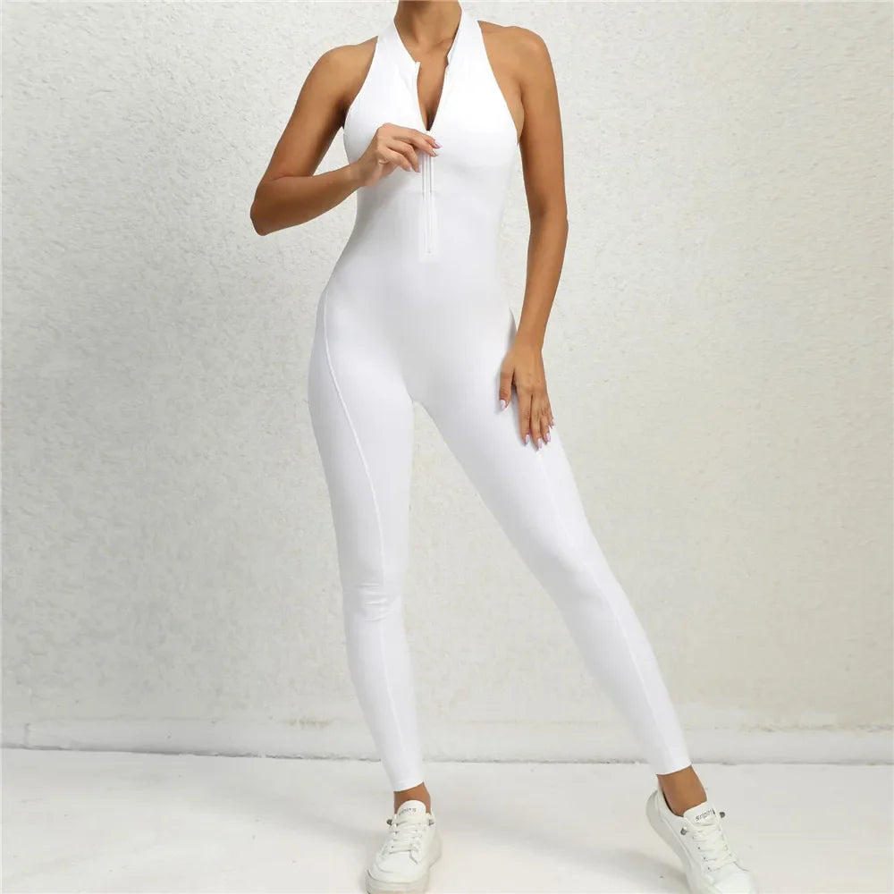 Women's Tracksuit  Yoga Set  One Piece Jumpsuit