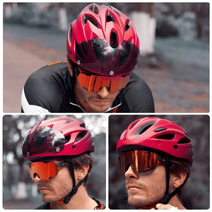 Lightweight, High-Visibility Bike Helmet