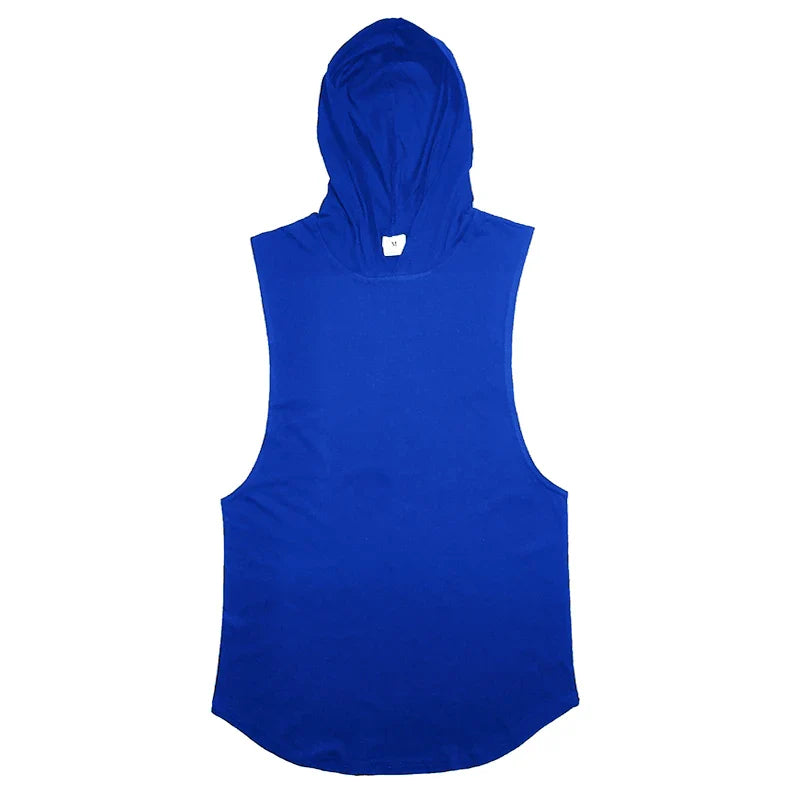Cool Breathable Stringer Hoodies for Gym and Running