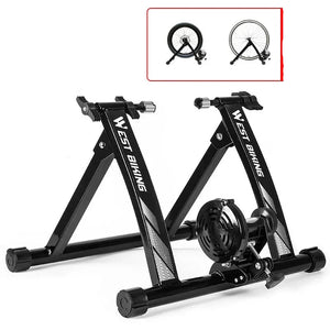 Realistic Indoor Cycling Experience Bike Trainer with Rollers