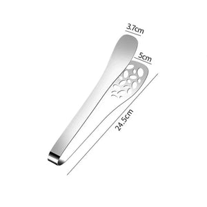 Stainless Steel Non-Stick Dolphin Bread Tongs Grill Clips Kitchen Utensils