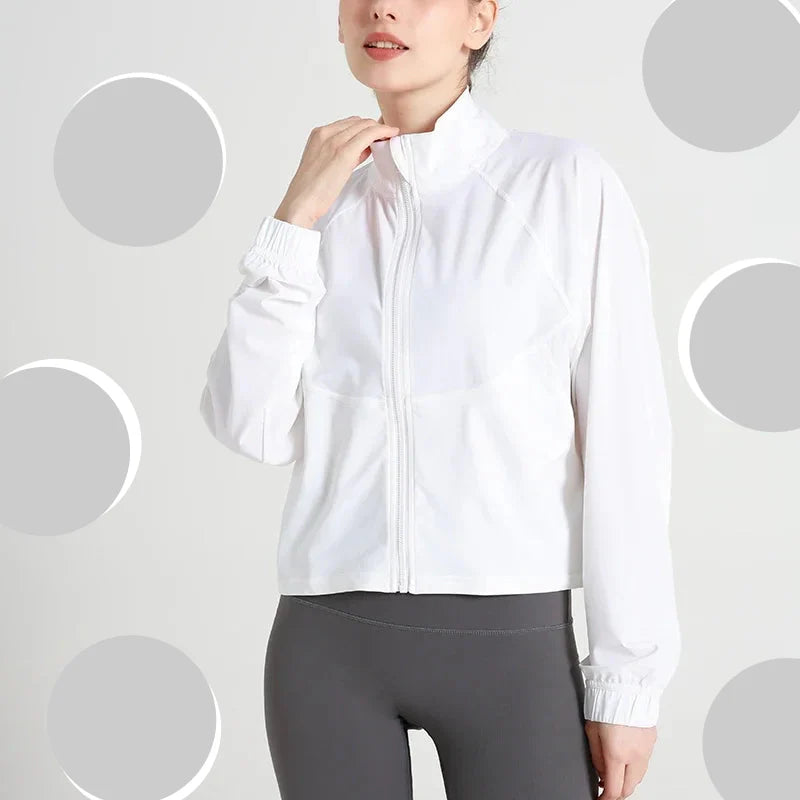 Women's Long Sleeve Yoga Jacket