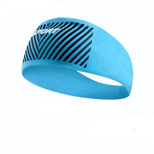 Moisture Wicking Headband for Cycling