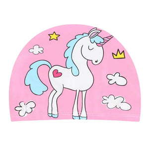 Cartoon Animal Swim Caps for Kids